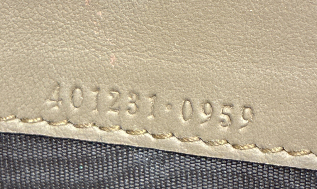 Dionysus Chain Wallet GG Coated Canvas Small