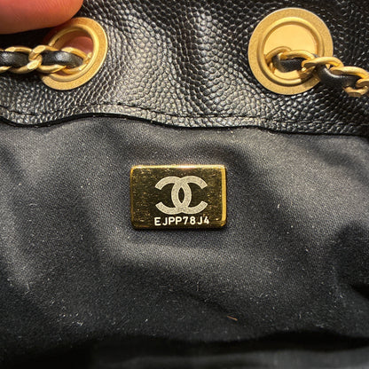25 Hobo Bag Quilted Caviar Mini