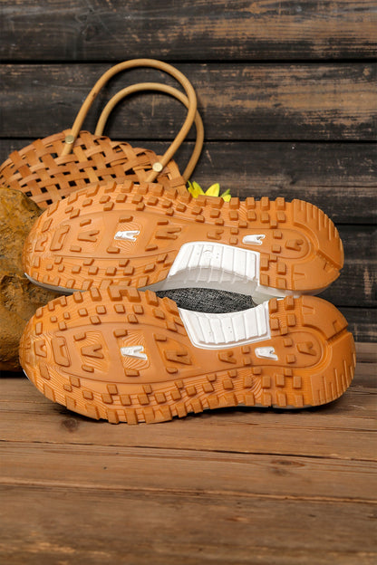 Threaded Pear Rosalia Detail Lace Up Sneakers