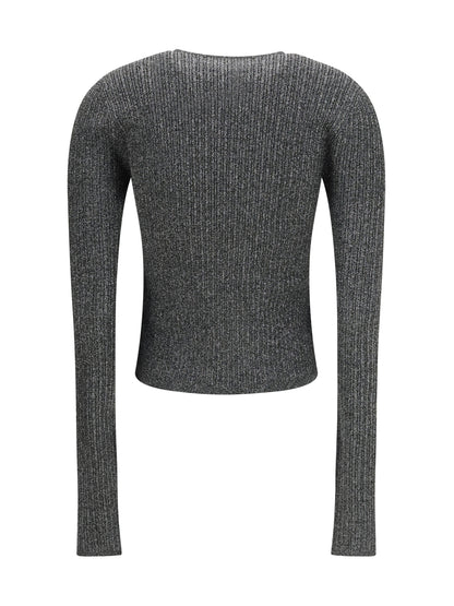 Cardigan Lurex Black