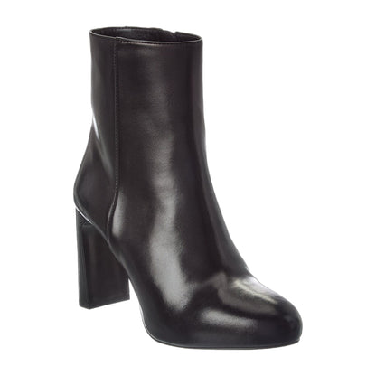 Stuart Weitzman Babette Platform Zip Leather Bootie