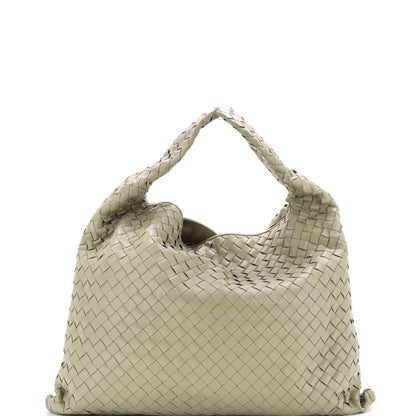 Hop Hobo Intrecciato Leather Large