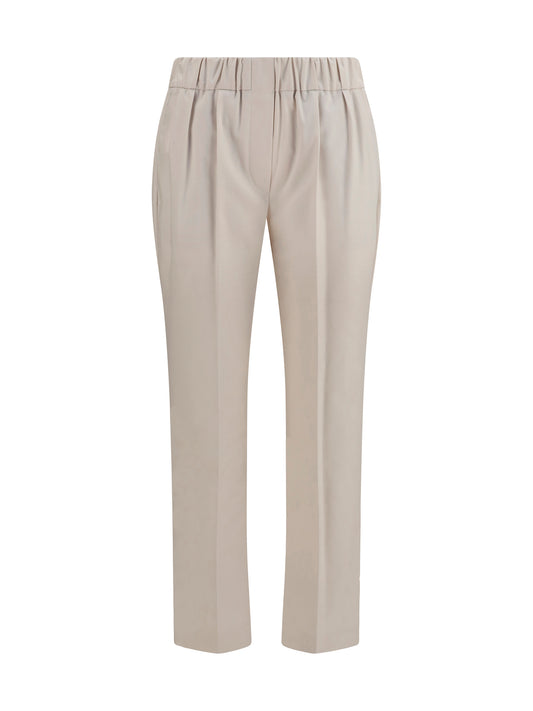 Cotton Pants Oat Grain
