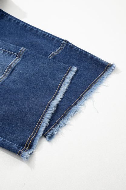 Threaded Pear Aleah Hem Wide Leg Pants