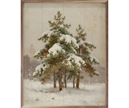 Kendrick Home Snow Covered Pines Center
