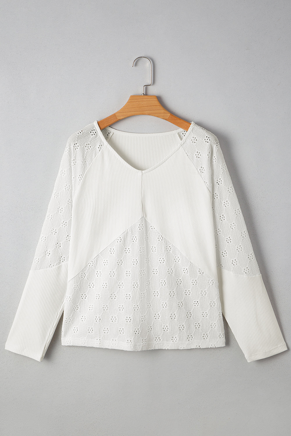 Threaded Pear Tessabina Patchwork Embroidered Top