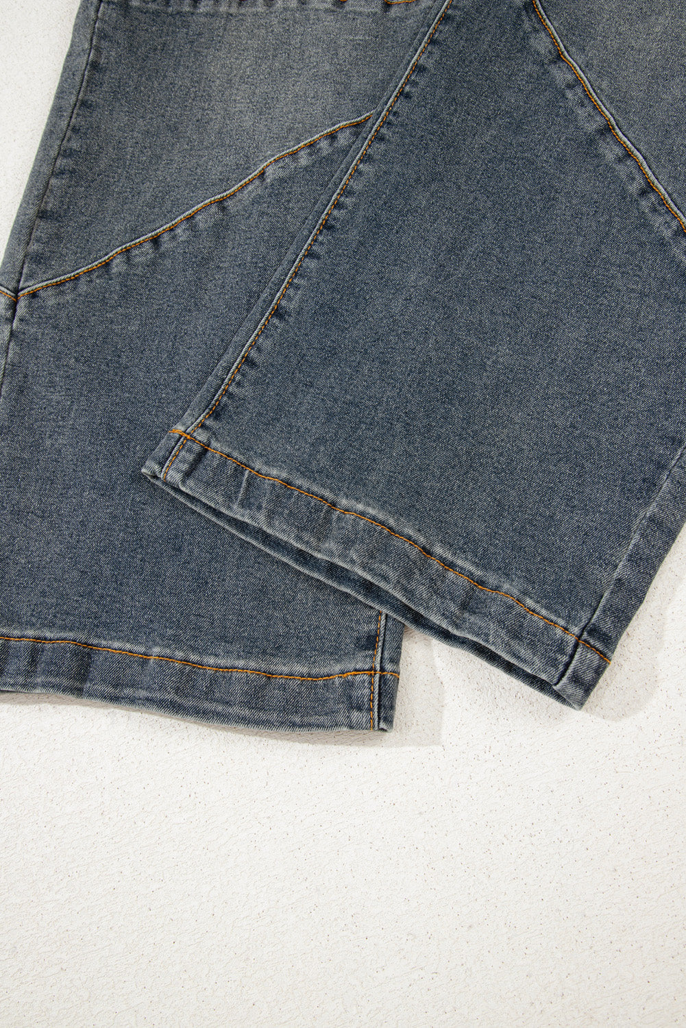Threaded Pear Alaya Straight High Waist Jeans