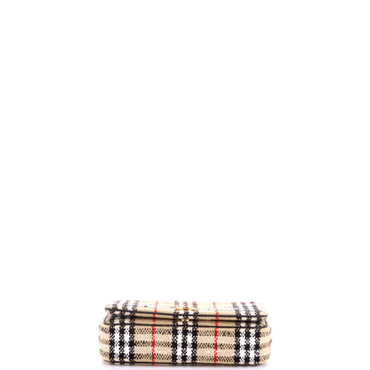 Lola Shoulder Bag Vintage Check Tweed Small