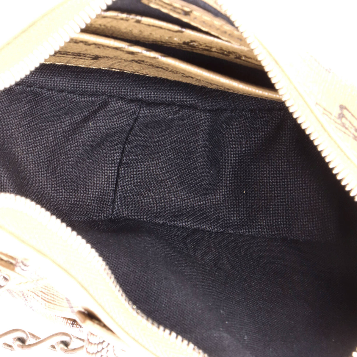 Le Cagole Giant Studs Shoulder Bag BB Monogram Coated Canvas Mini
