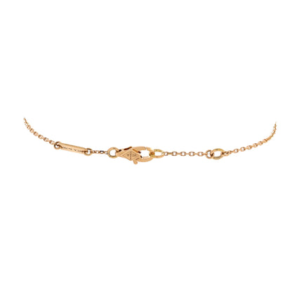 Sweet Alhambra Butterfly Bracelet 18K Yellow Gold and Mother of Pearl