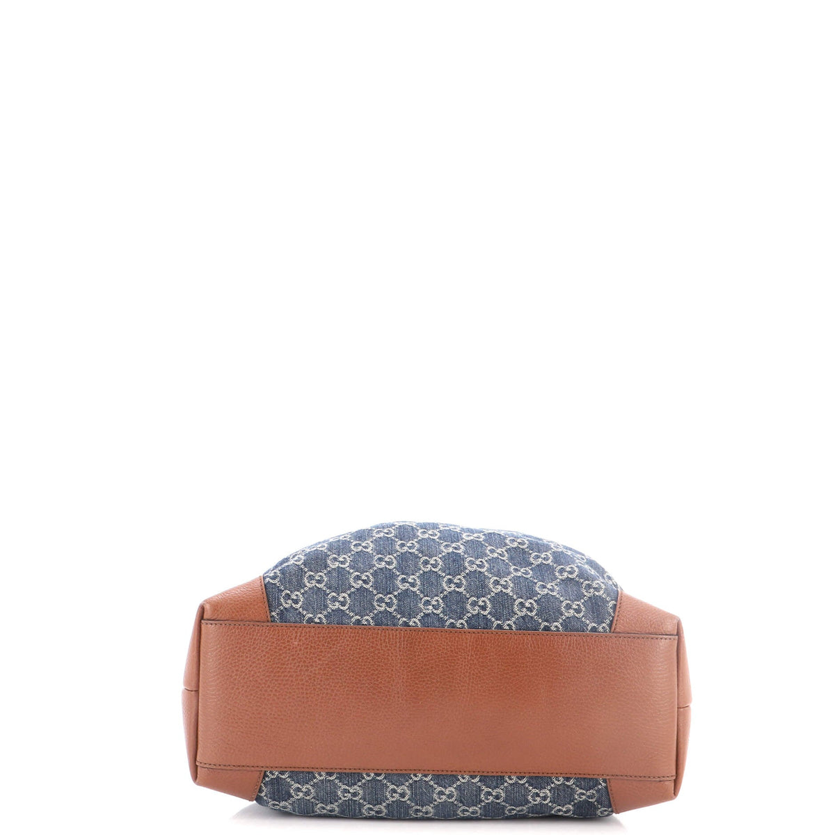Ophidia Shopping Tote GG Denim Medium