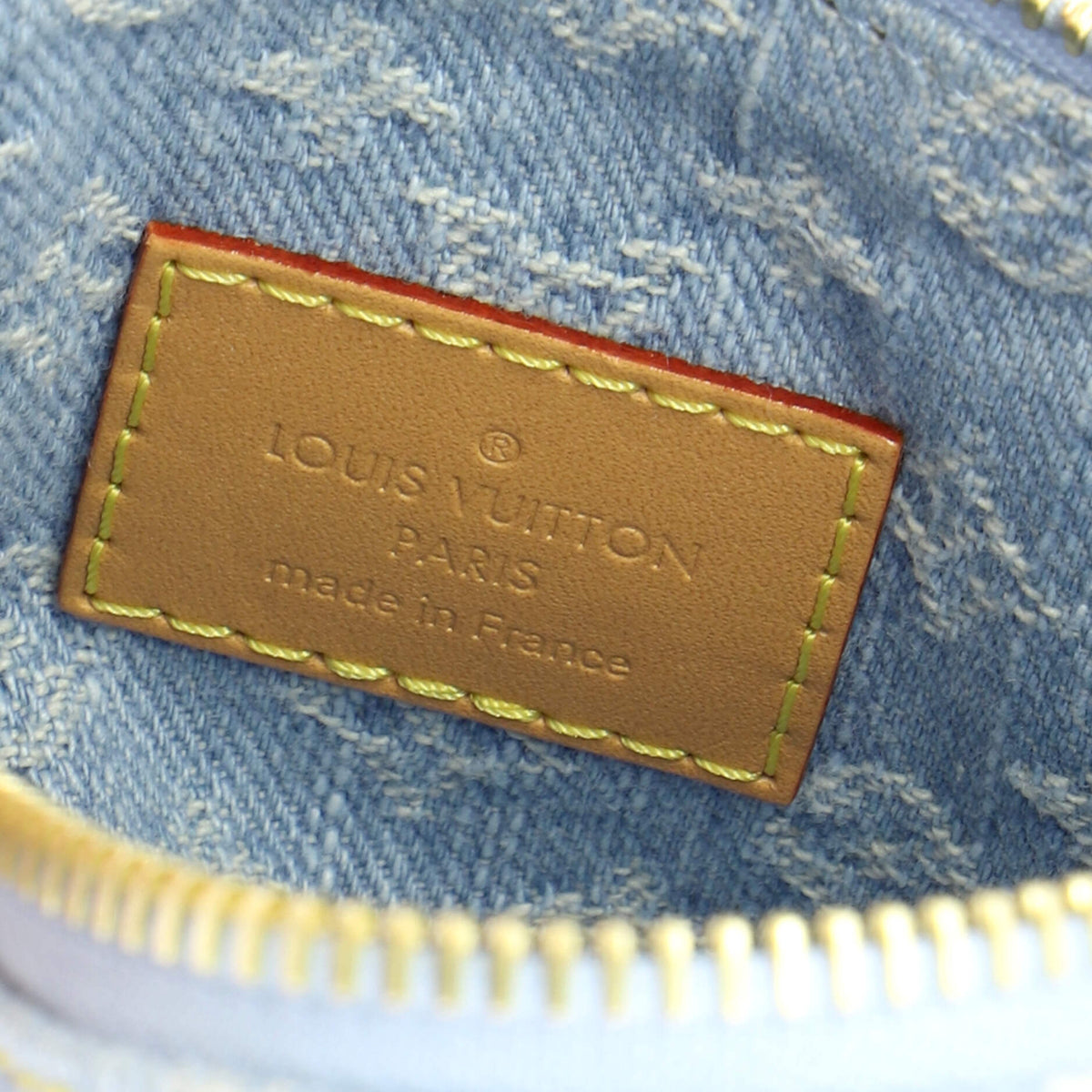 Speedy Bandouliere NM Bag Monogram Denim Sky Nano