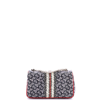 Lola Shoulder Bag Quilted Printed Leather Small