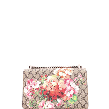 Dionysus Bag Blooms Print GG Coated Canvas Small