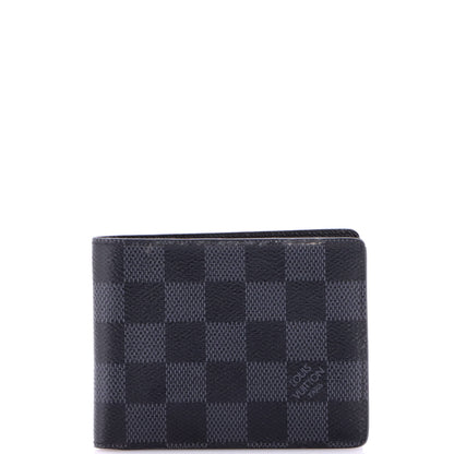 Multiple Wallet Damier Graphite
