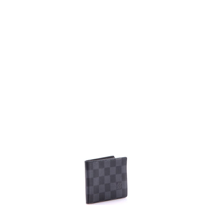 Multiple Wallet Damier Graphite