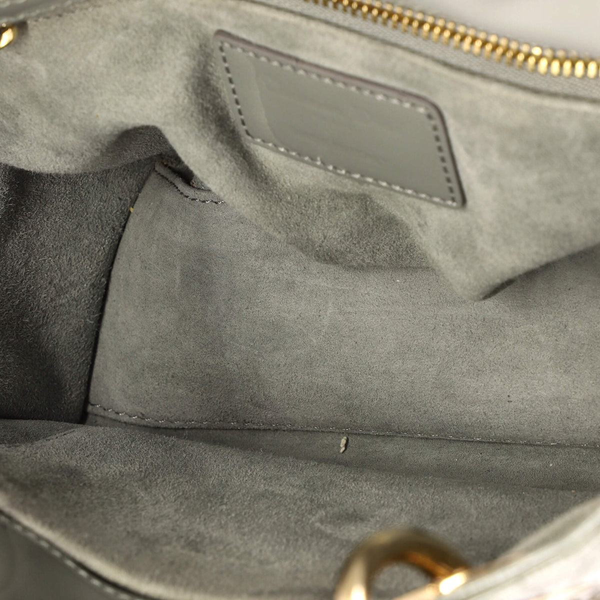 Lady Dior Bag Cannage Quilt Patent Small