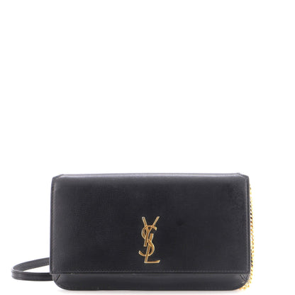 Classic Monogram Phone Holder Shoulder Bag Leather