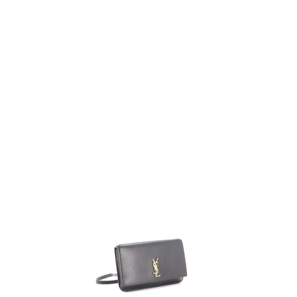 Classic Monogram Phone Holder Shoulder Bag Leather