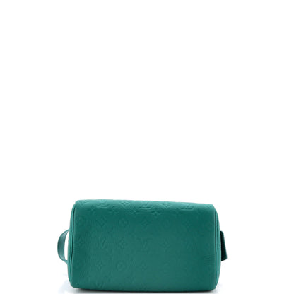 Dopp Kit Toiletry Pouch Taurillon Monogram Leather