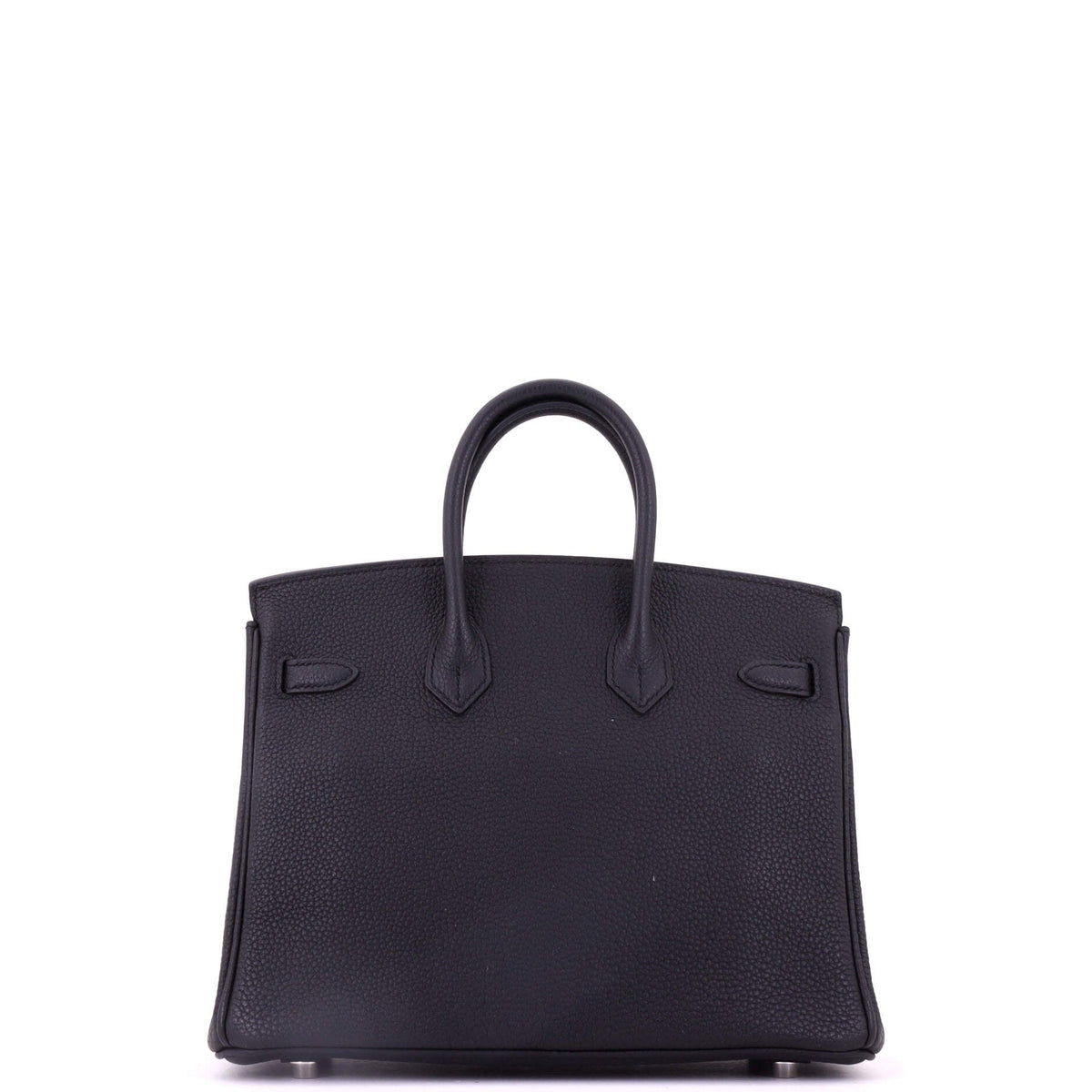Birkin Handbag Noir Togo with Palladium Hardware 25