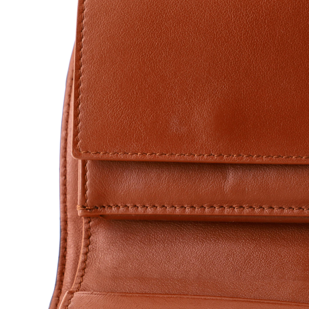 Triomphe Trifold Wallet Leather Small