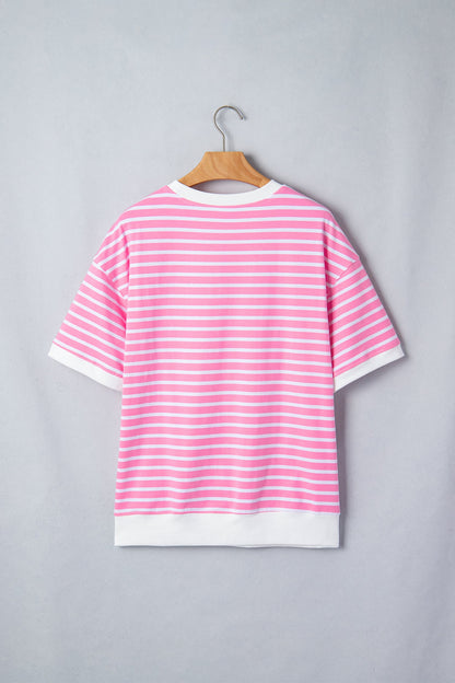 Threaded Pear Keira Short Sleeve Loose Top