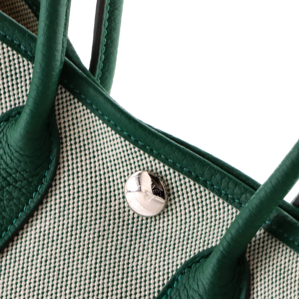 Neo Garden Tote Toile and Leather 23