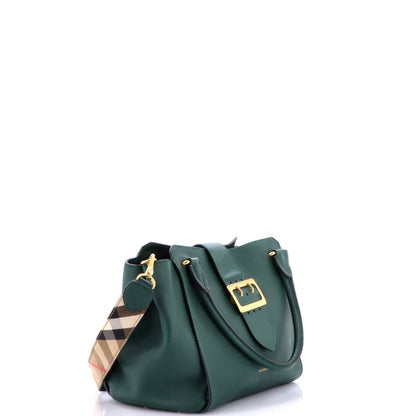 Buckle Tote Leather Medium