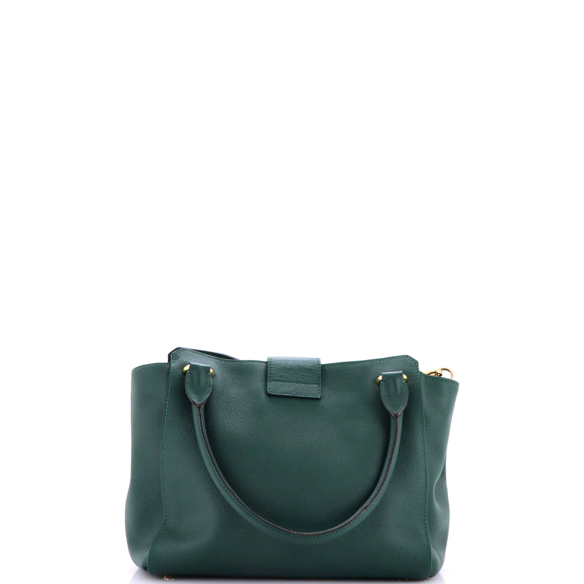 Buckle Tote Leather Medium
