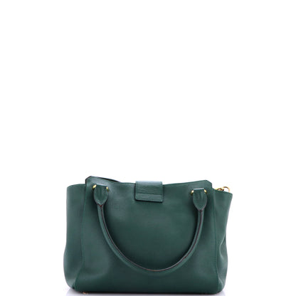 Buckle Tote Leather Medium