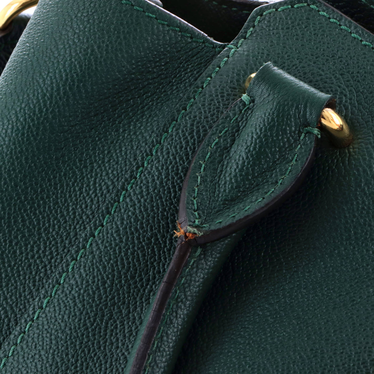 Buckle Tote Leather Medium