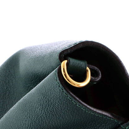 Buckle Tote Leather Medium