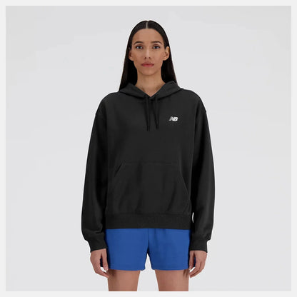 New Balance Sport Essentials Women's Pullover Hoodie — Black