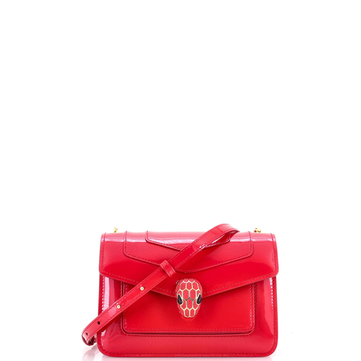 Serpenti Forever Shoulder Bag Patent Small