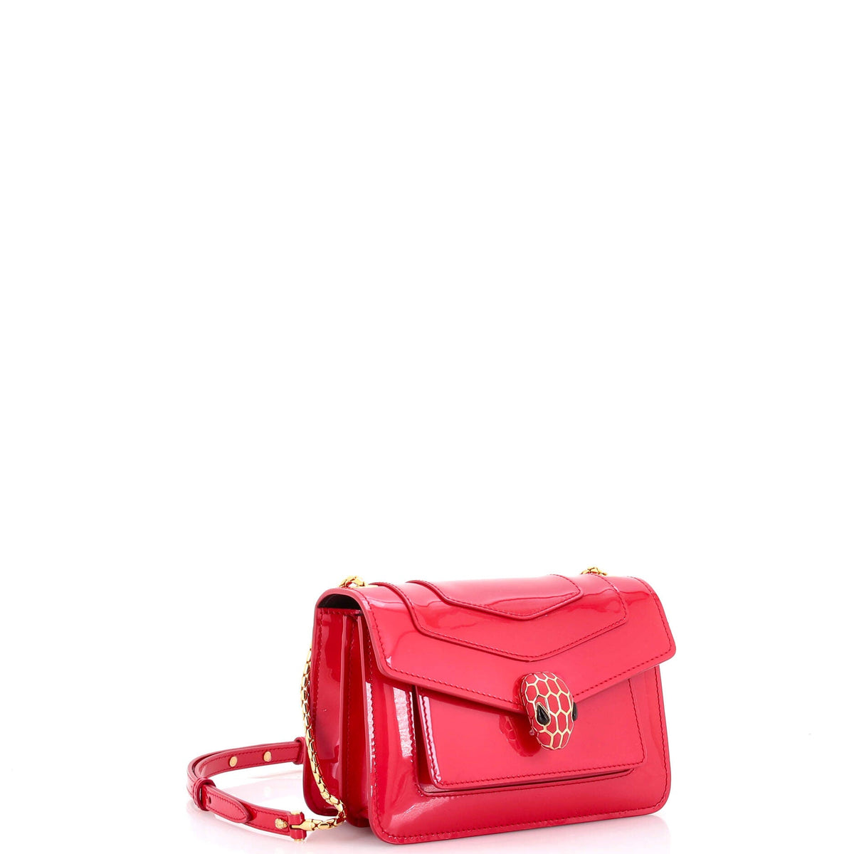 Serpenti Forever Shoulder Bag Patent Small