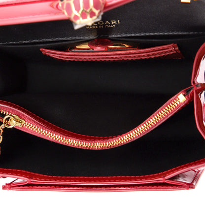 Serpenti Forever Shoulder Bag Patent Small