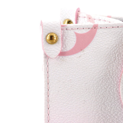 OnTheGo Tote Spring in the City Monogram Giant Canvas PM