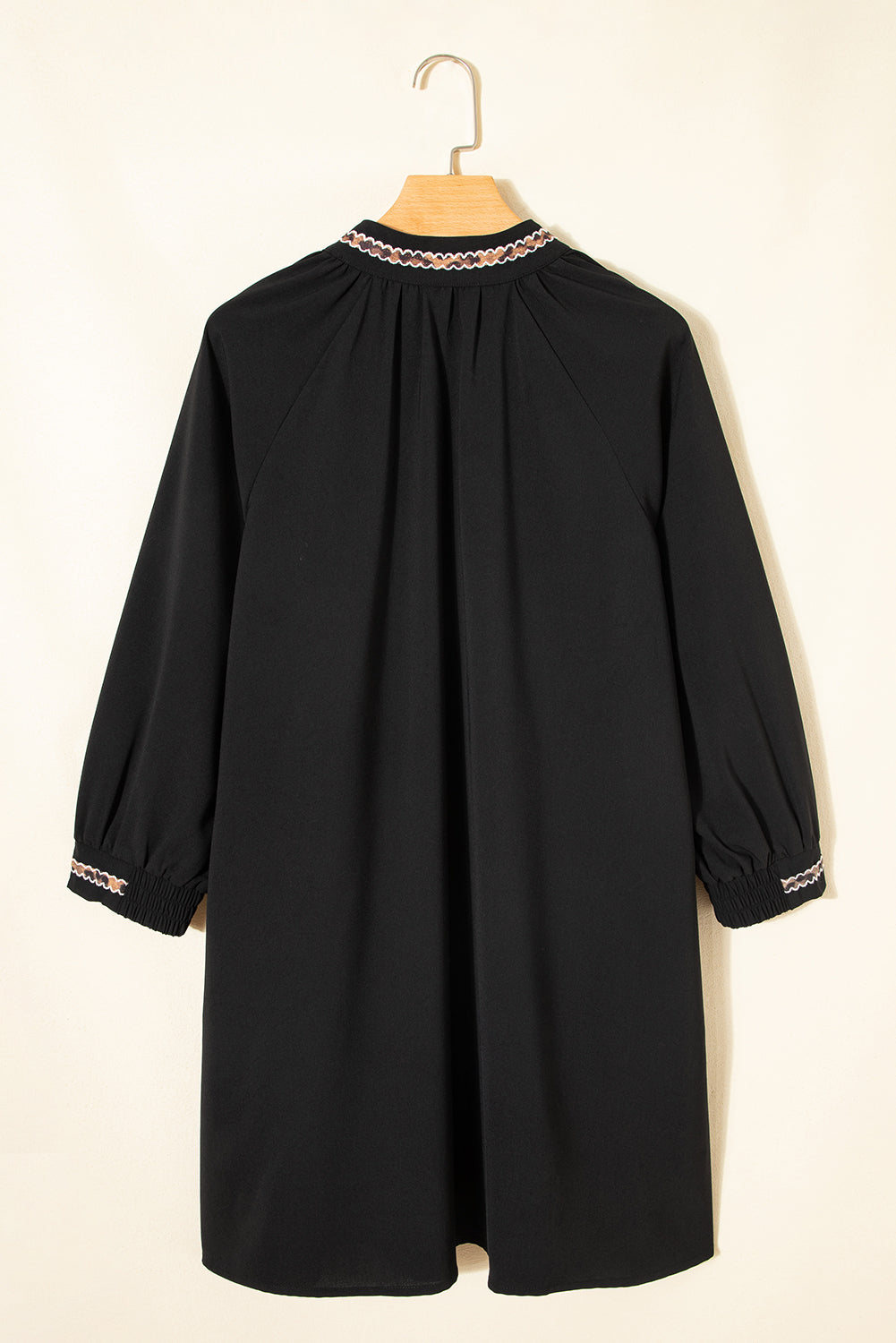 Threaded Pear Quincy Sleeve Shift Mini Dress