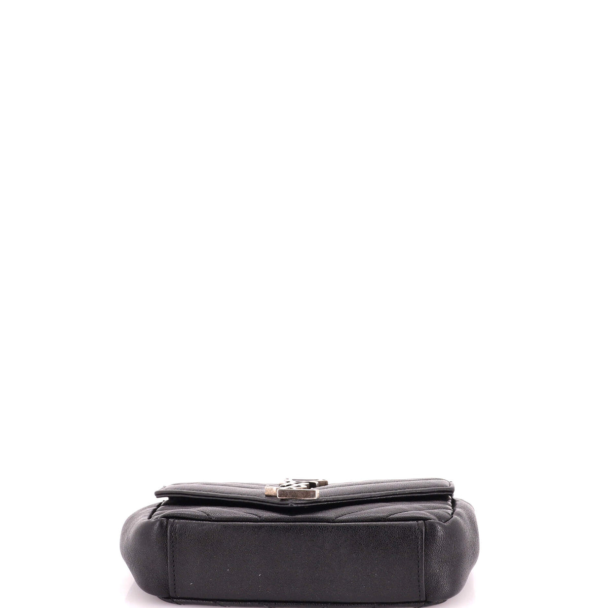 Classic Monogram Crossbody Bag Matelasse Chevron Leather Baby