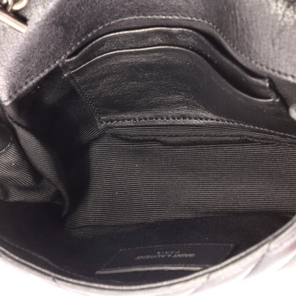 Classic Monogram Crossbody Bag Matelasse Chevron Leather Baby