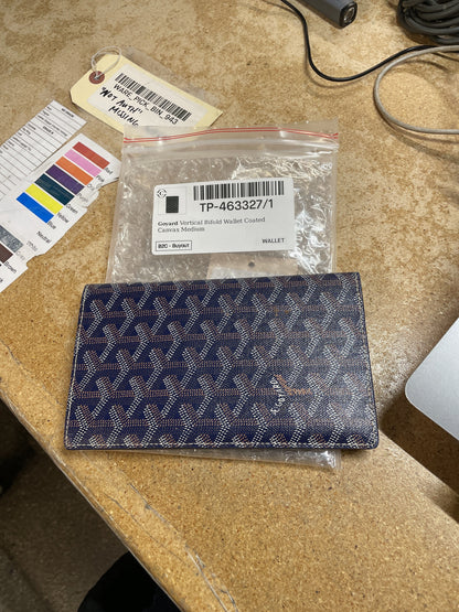 Saint Roch Wallet Coated Canvas
