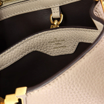 Capucines Bag Leather with Python BB