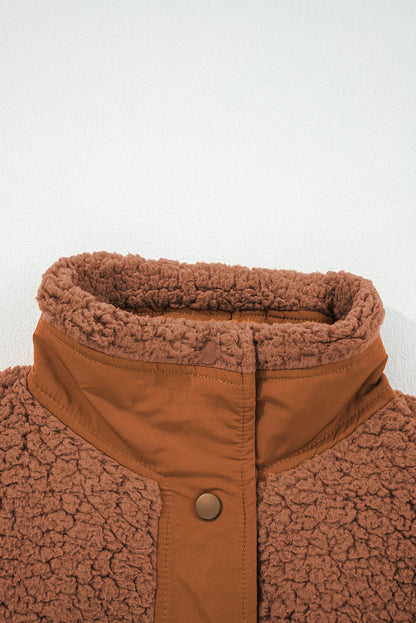 Threaded Pear Evelyn Knot Side Plush Vest