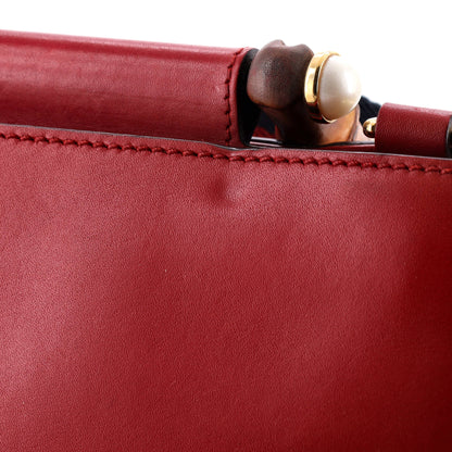 Nymphaea Top Handle Bag Leather Small
