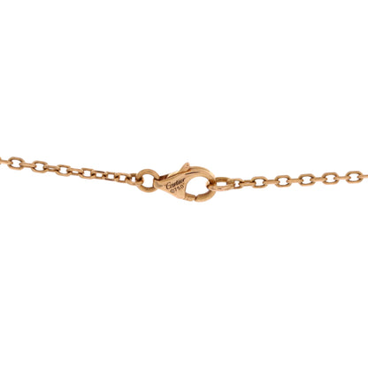 Trinity Pendant Necklace 18K Tricolor Gold and Diamonds