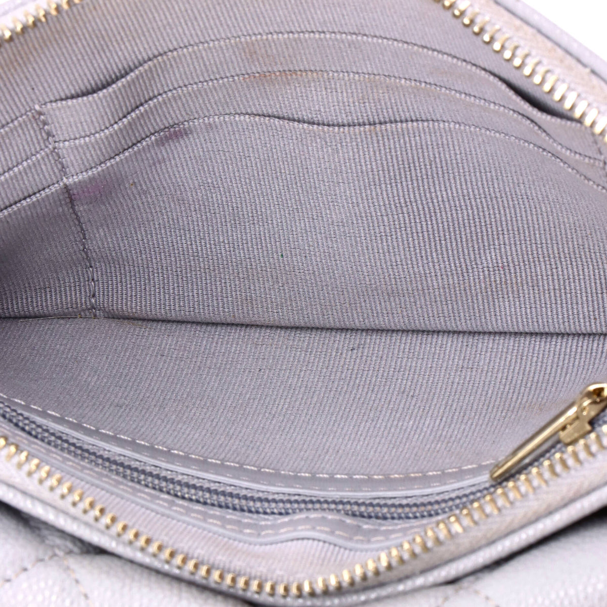 Classic Flap Phone Holder with Chain Quilted Caviar