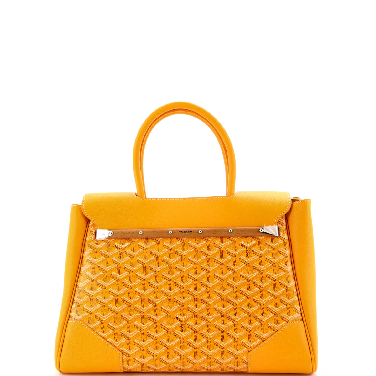 Saigon Tote Bag Coated Canvas with Leather