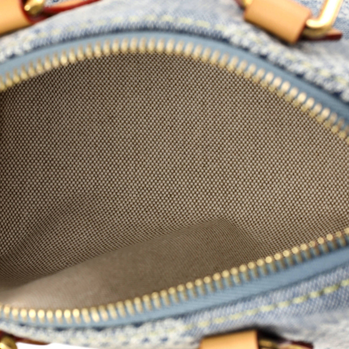 Speedy Bandouliere Bag 3D Damier Giant Denim 18