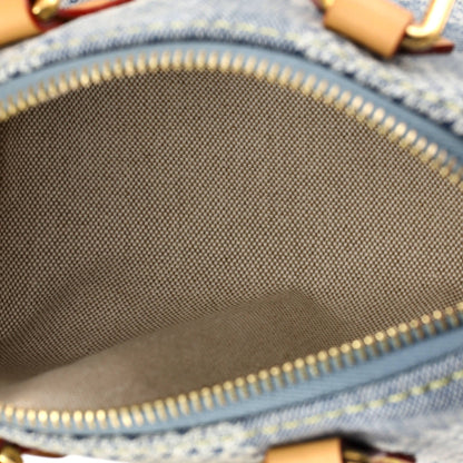 Speedy Bandouliere Bag 3D Damier Giant Denim 18